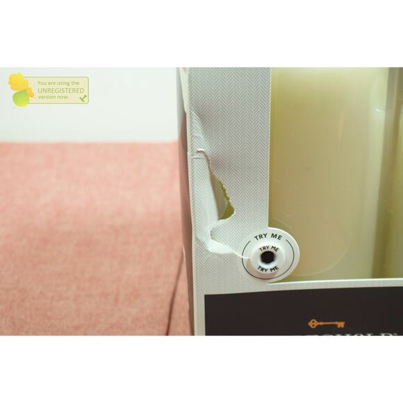 Threshold 3pk LED Pillar Candles Cream - Picture 2 of 8